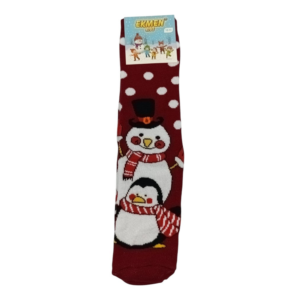 EKMENEKMEN Kids Χριστουγεννιάτικες Κάλτσες Παιδικές 1 Ζεύγος 8-9 Ετώνpapell.gr