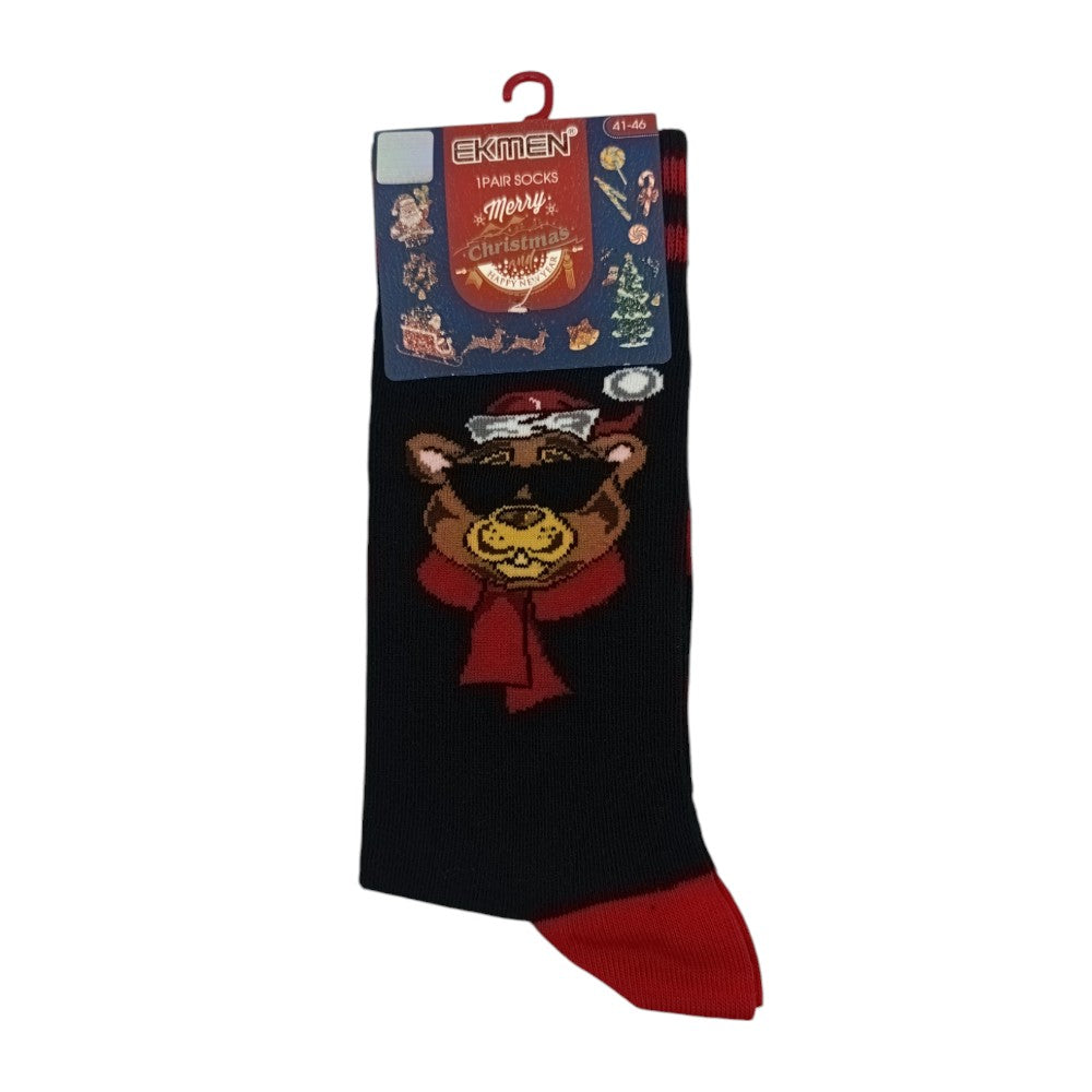 EKMEN Κάλτσες Χριστουγεννιάτικες Αντρικές 1 Ζεύγος Νο41-46