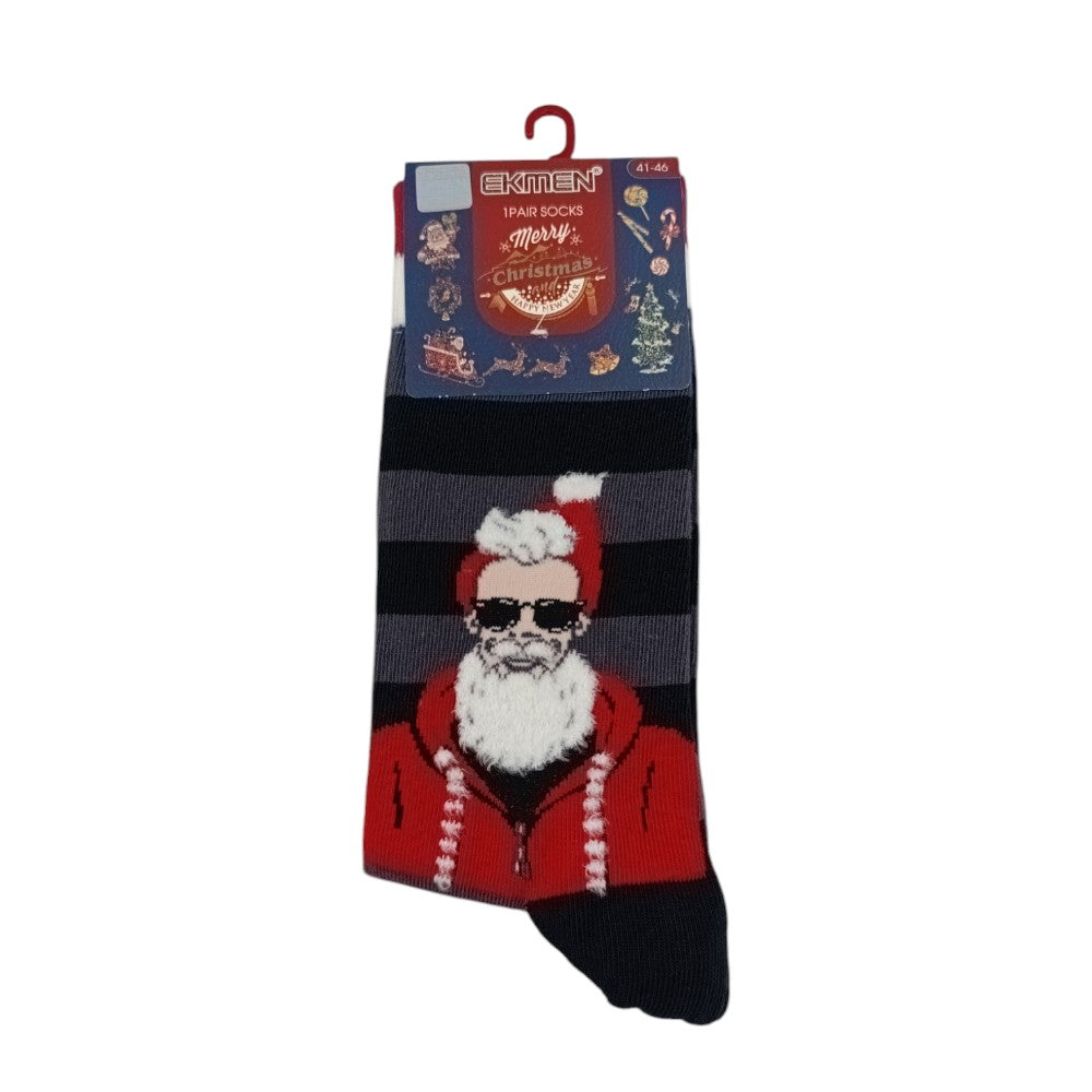 EKMEN Κάλτσες Χριστουγεννιάτικες Αντρικές 1 Ζεύγος Νο41-46