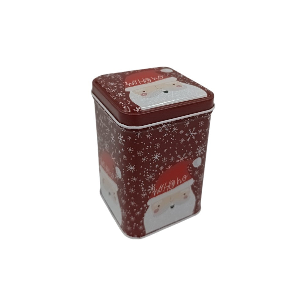 Χριστουγεννιάτικο Μεταλλικό Κουτάκι 10Χ7Χ7εκ 3 Σχέδια