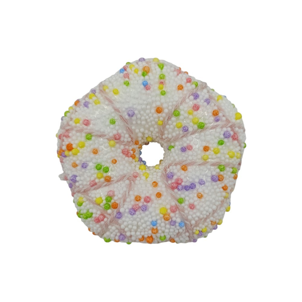 OEMΧριστουγεννιάτικο Στολίδι Donut Φελιζόλ Λευκό 12Χ6εκpapell.gr