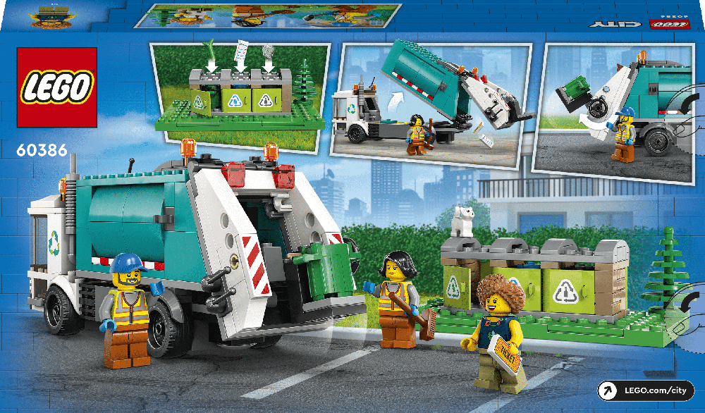 60386 Lego City Φορτηγο Ανακυκλωσης