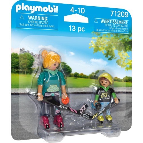 71209 Playmobil Duopack Παικτες Roller Hockey