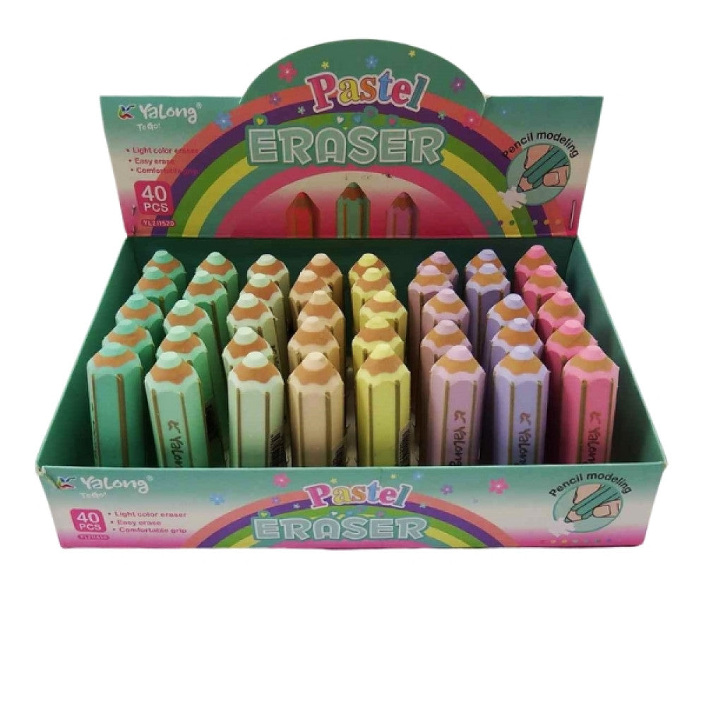 YALONGΓόμα Yalong Pastel Σχήμα Μολύβιpapell.gr