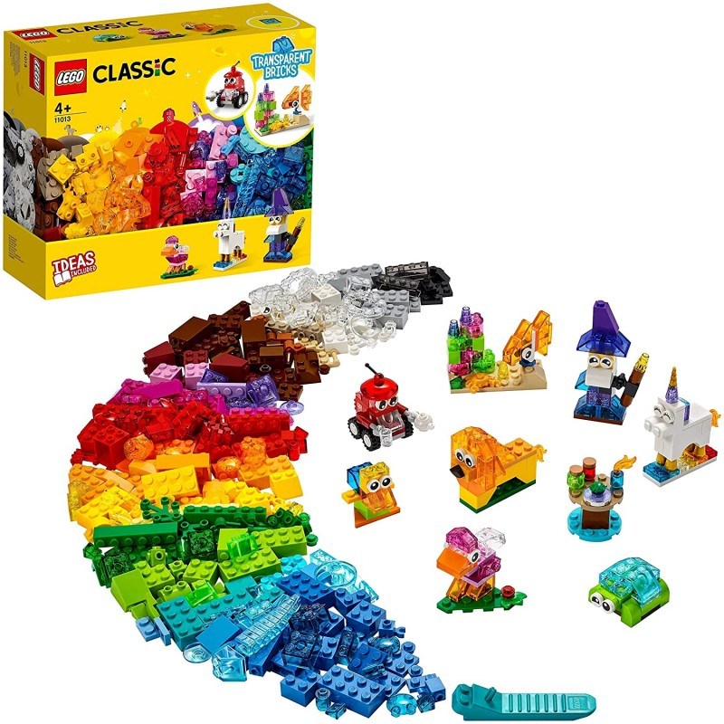 11013 Lego Classic Transparent Bricks