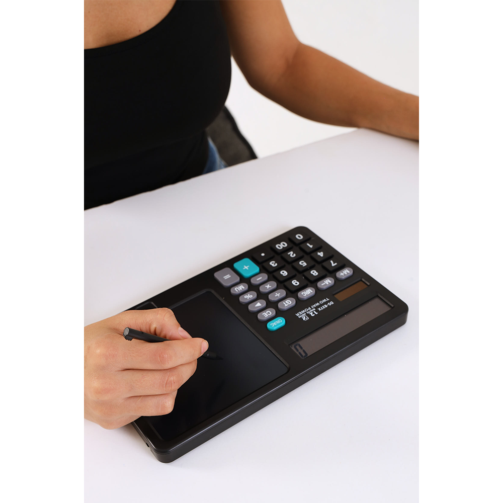 Υπολογιστική Μηχανή με LCD Notepad – Calculator & Ψηφιακό Σημειωματάριο