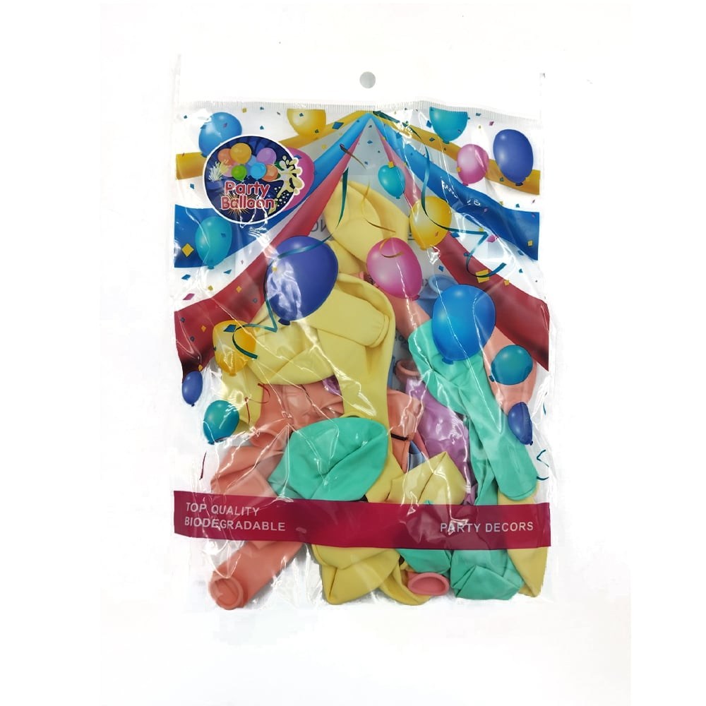 Σετ Μπαλόνια Pastel Χρώμα 25 Τμχ