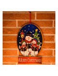 Ξυλινο Κρεμαστο Χριστουγεννιατικο Διακοσμητικο Με Γιορτινο Μηνυμα Σε 2 Σχεδια
