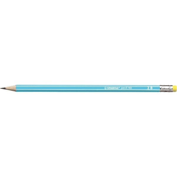 Stabilo Μολυβι Pencil 160 Με Γομα Γαλαζιο
