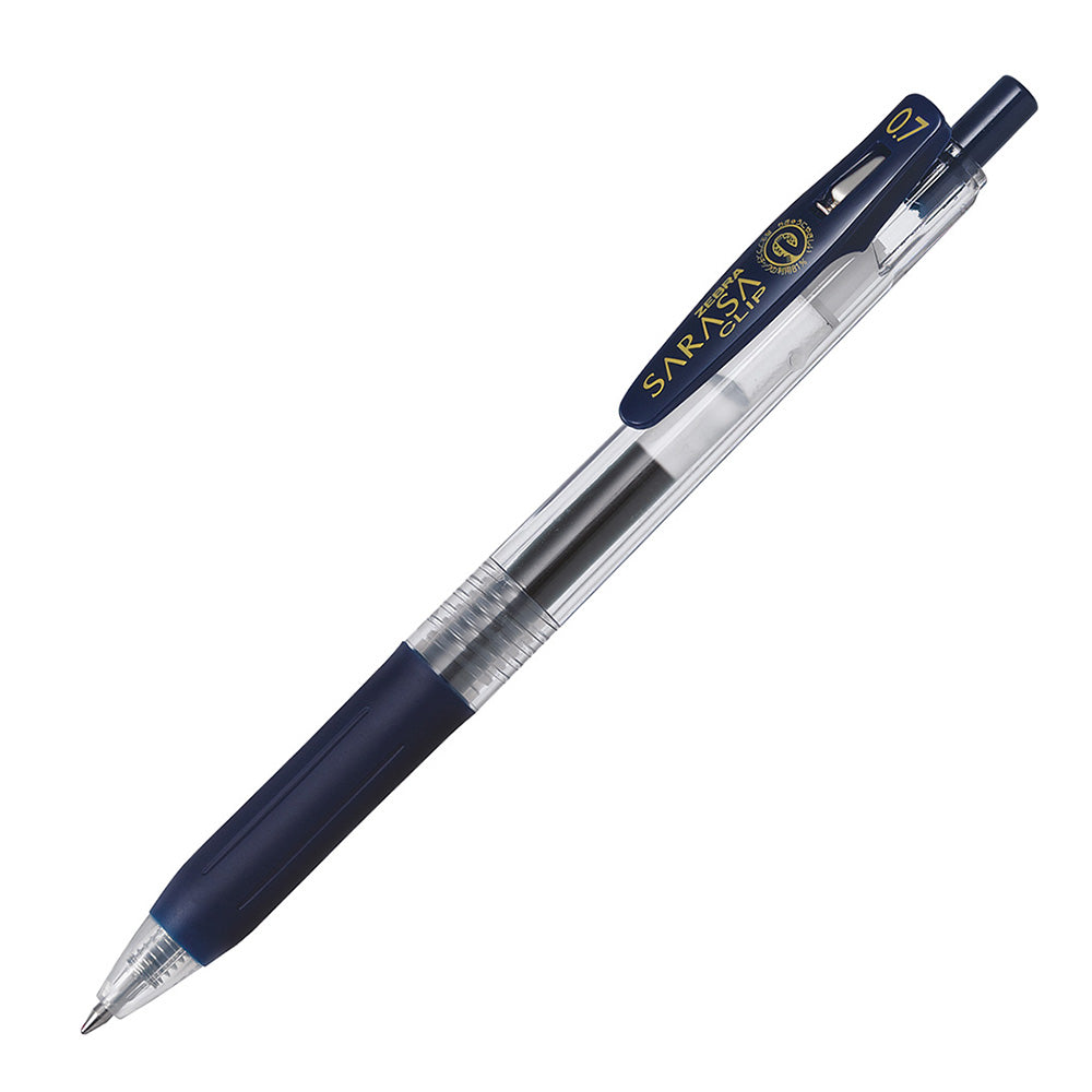 Zebra Στυλό Sarasa Clip Gel 0.7mm με Κουμπί Blue Black