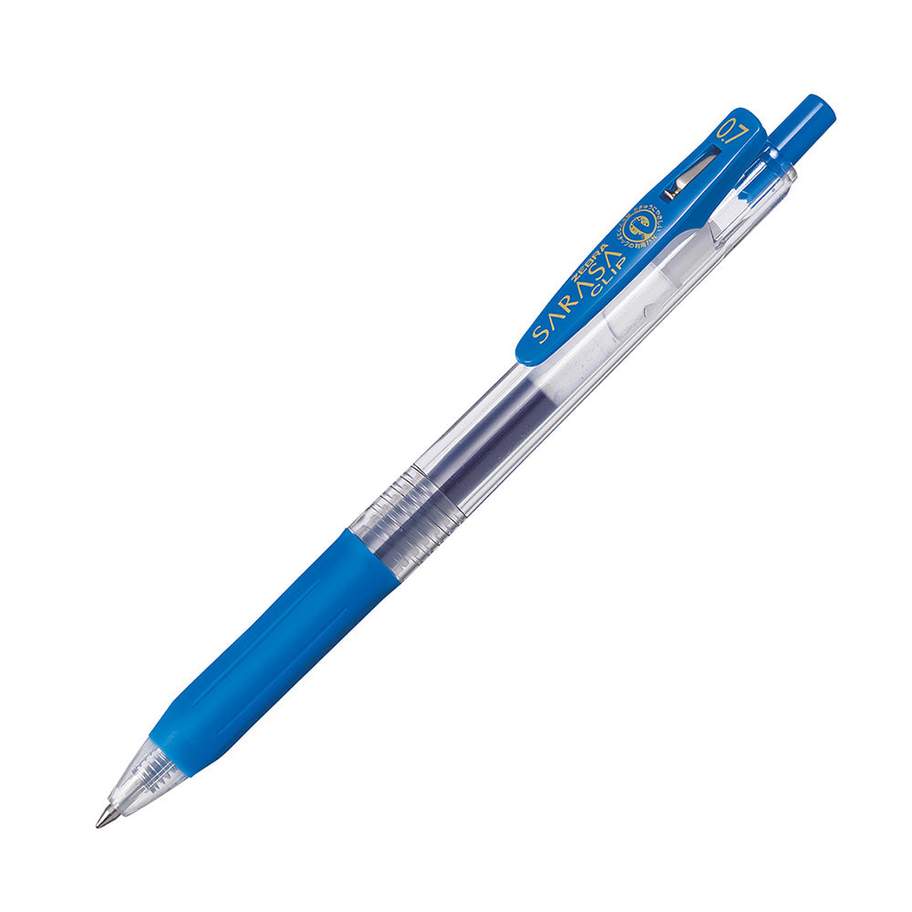Zebra Στυλό Sarasa Clip Gel 0.7mm Cobalt Blue με Κουμπί
