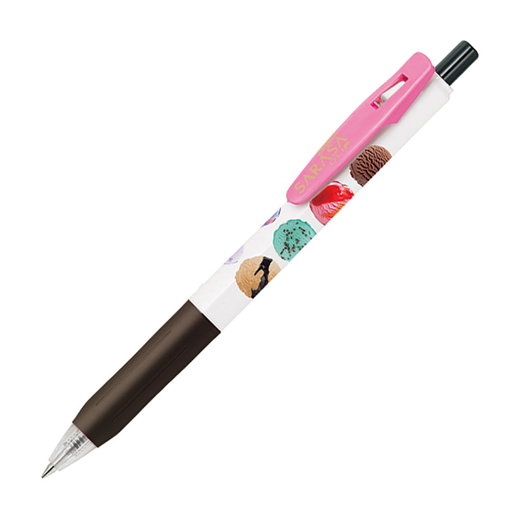 Zebra Σετ Στυλό Sarasa Clip Ice Cream Gel 0.5mm 5 Τεμαχίων