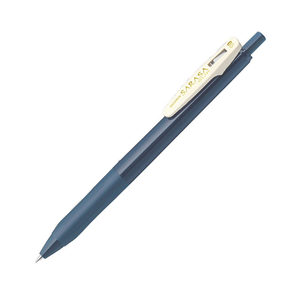 Zebra Στυλό Sarasa Vintage Clip Gel 0.5mm με Κουμπί Blue Grey