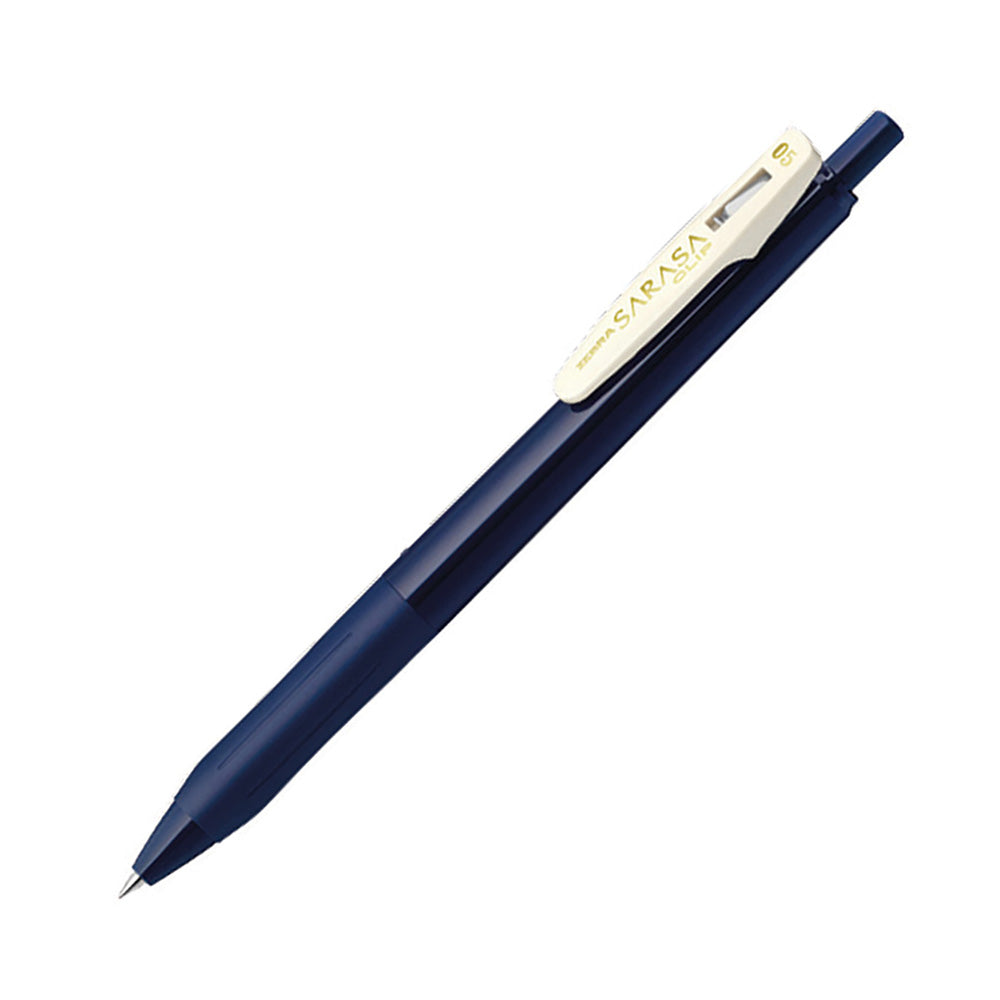Zebra Στυλό Sarasa Vintage Clip Gel 0.5mm με Κουμπί Dark Blue