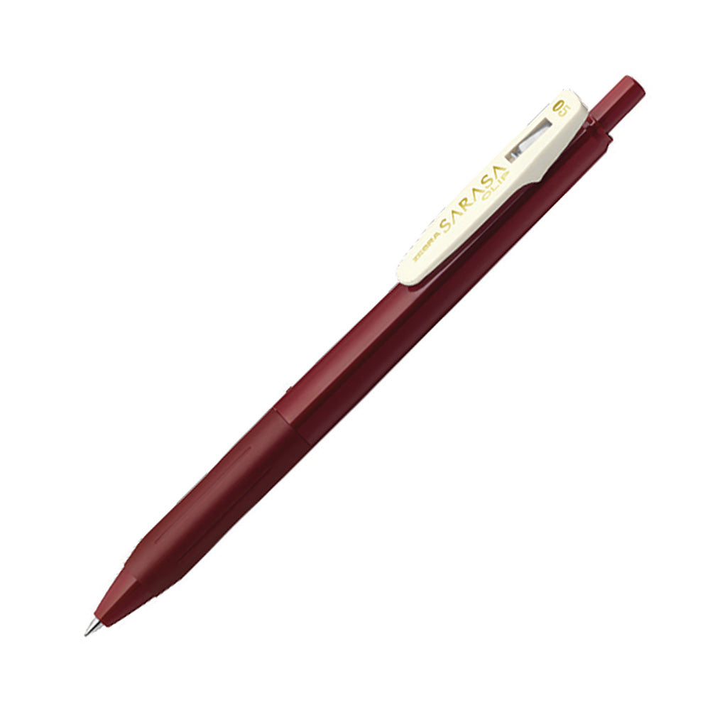 Zebra Στυλό Sarasa Vintage Clip Gel 0.5mm με Κουμπί Red