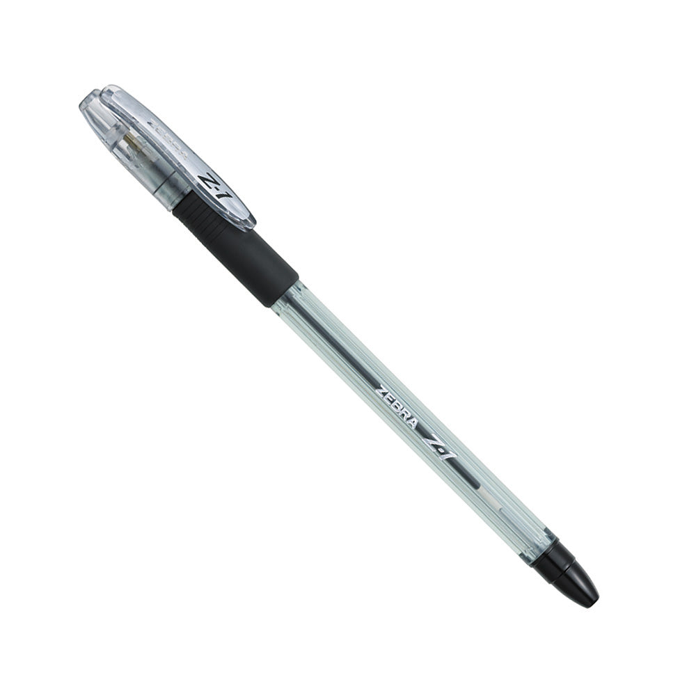 Zebra Στυλό Διαρκείας Z-1 με Καπάκι 0.7mm Black