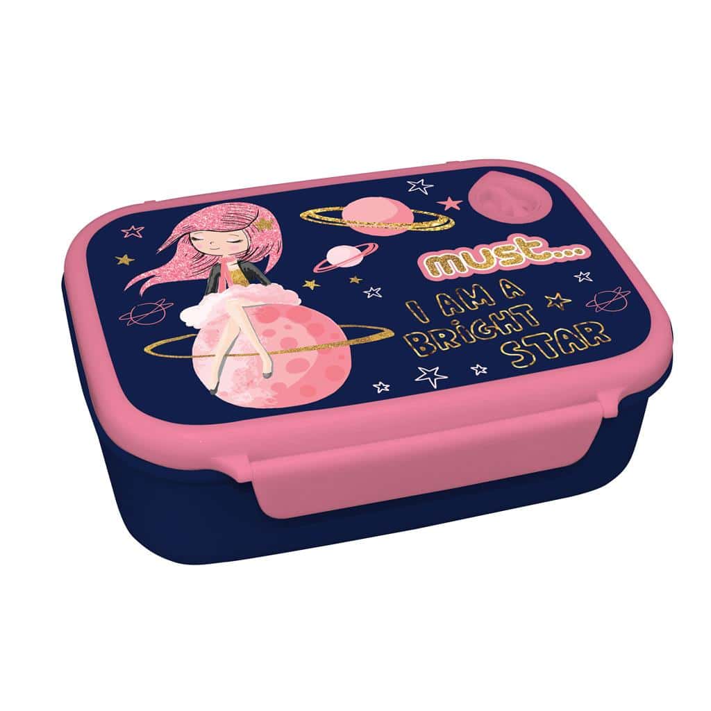 Φαγητοδοχειο-Παγουρι Αλουμινιου Σετ Must Κοριτσι Διαστημα