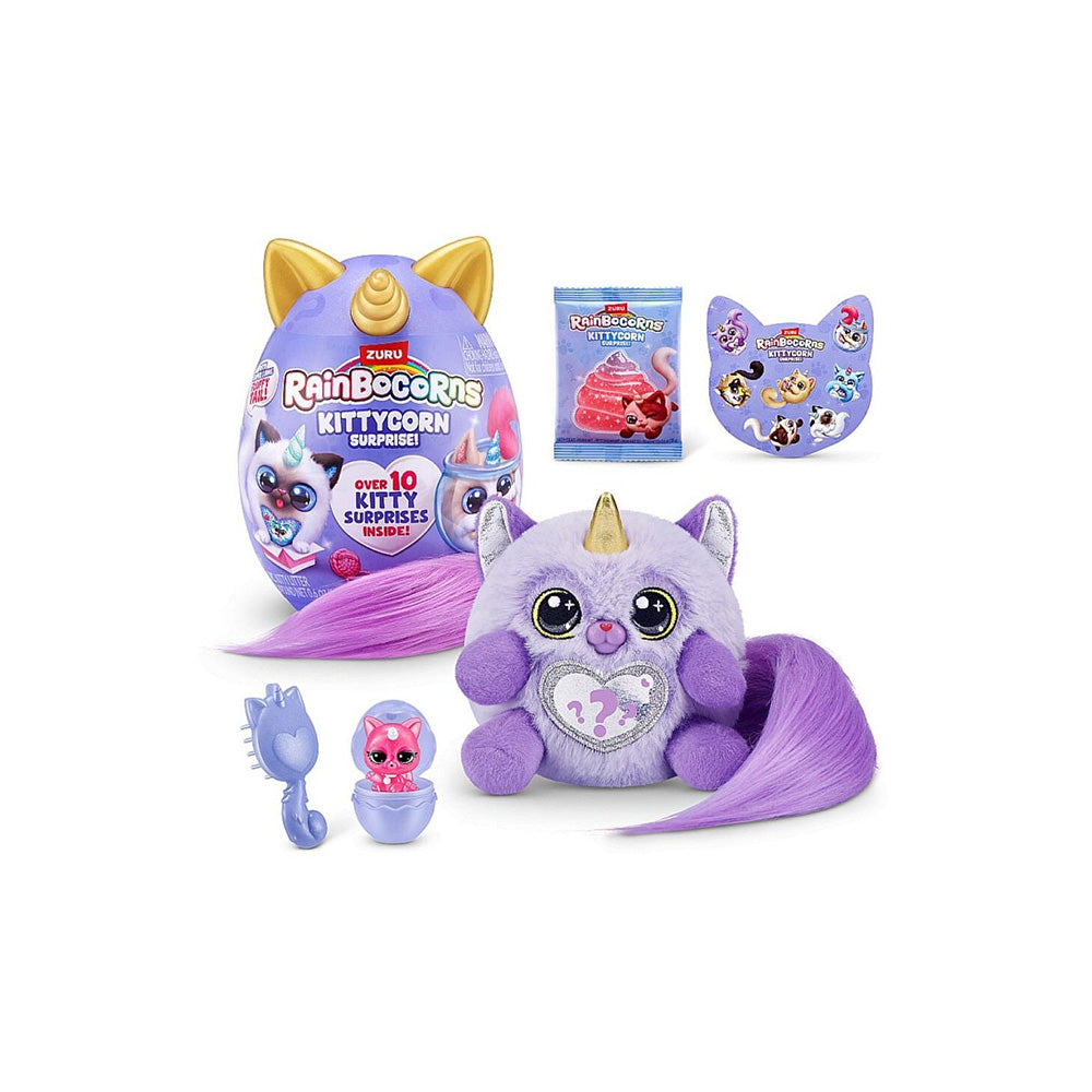 ZuruZuru Αυγό Rainbocorns Kittycorn Ουρά Series 3 - 1 Τμχpapell.gr