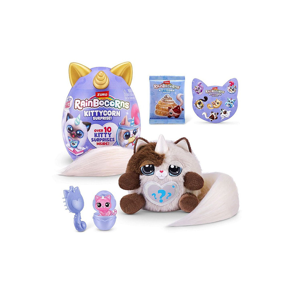ZuruZuru Αυγό Rainbocorns Kittycorn Ουρά Series 3 - 1 Τμχpapell.gr
