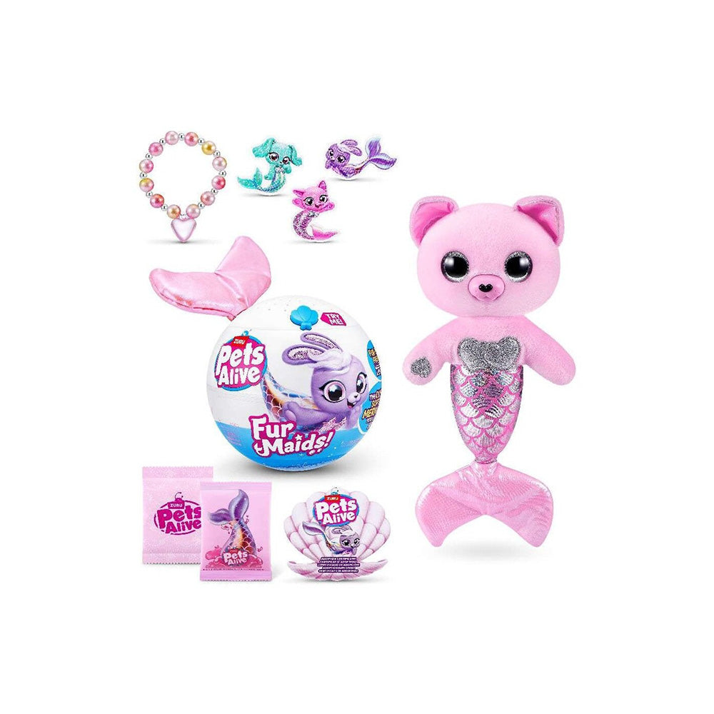 Zuru Pets Alive Furmaids σε 3 Χρώματα - 1 Τμχ