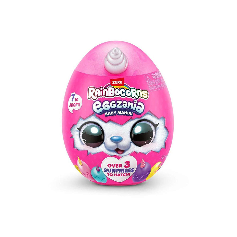 Zuru Αυγό Rainbocorns Eggzania Baby Manina 12 εκ σε 7 Σχέδια  - 1 Τμχ