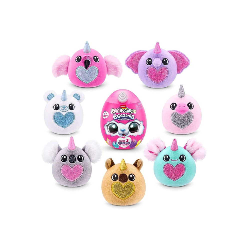 Zuru Αυγό Rainbocorns Eggzania Baby Manina 12 εκ σε 7 Σχέδια  - 1 Τμχ