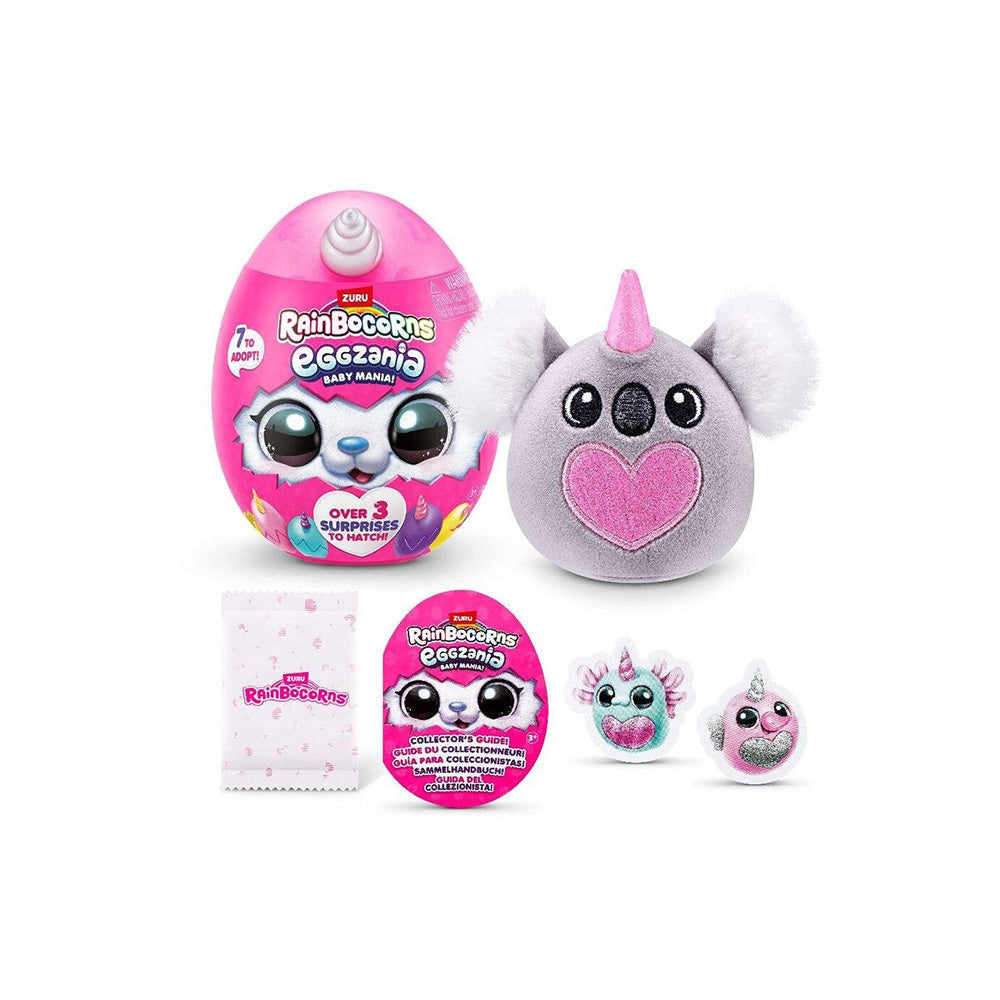 Zuru Αυγό Rainbocorns Eggzania Baby Manina 12 εκ σε 7 Σχέδια  - 1 Τμχ