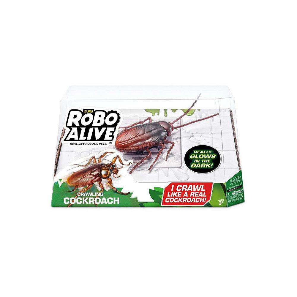 ZuruZuru Robo Alive Creepy Crawlies Ρομποτική Κατσαρίδα Που Φωσφορίζει Στο Σκοτάδιpapell.gr