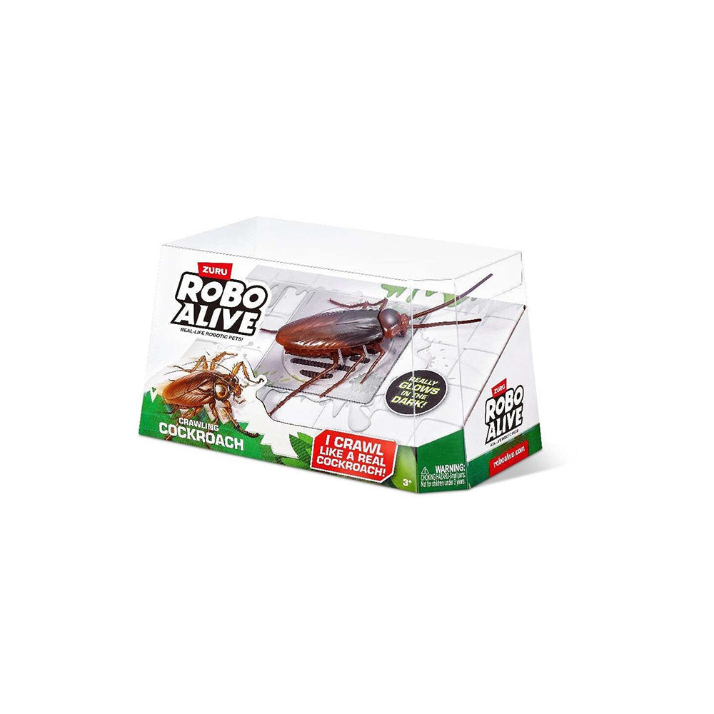 ZuruZuru Robo Alive Creepy Crawlies Ρομποτική Κατσαρίδα Που Φωσφορίζει Στο Σκοτάδιpapell.gr