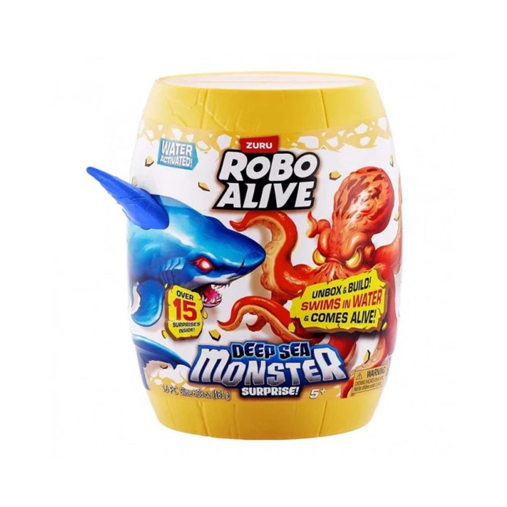 Zuru Robo Alive Deep Sea Monster Βαρελάκι - Καρχαρίας