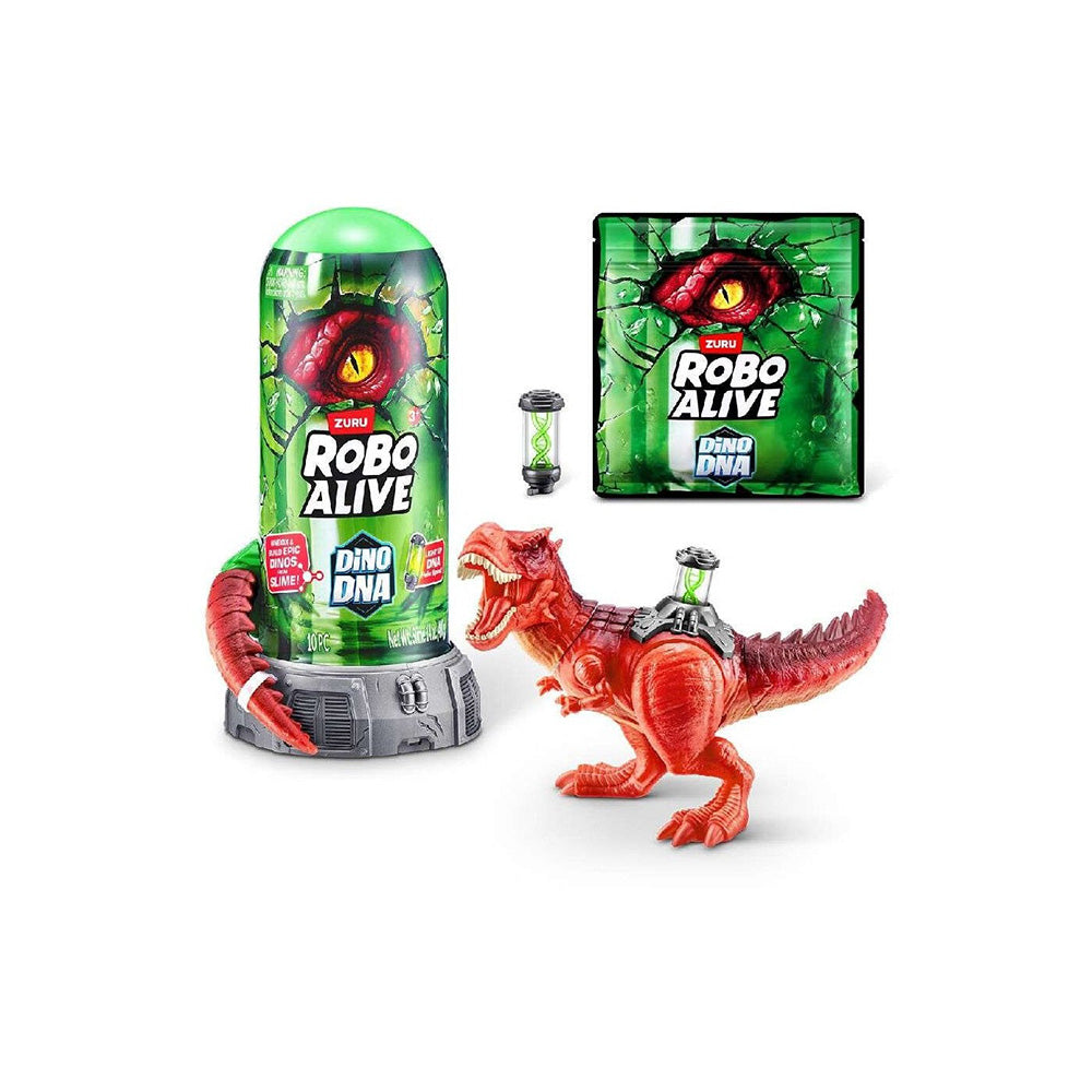 Zuru Robo Alive Dino DNA Δεινόσαυρος Με Slime Σε Κάψουλα - 1 Τμχ