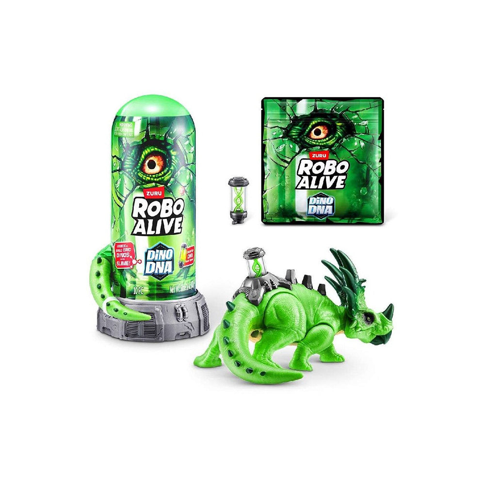 Zuru Robo Alive Dino DNA Δεινόσαυρος Με Slime Σε Κάψουλα - 1 Τμχ