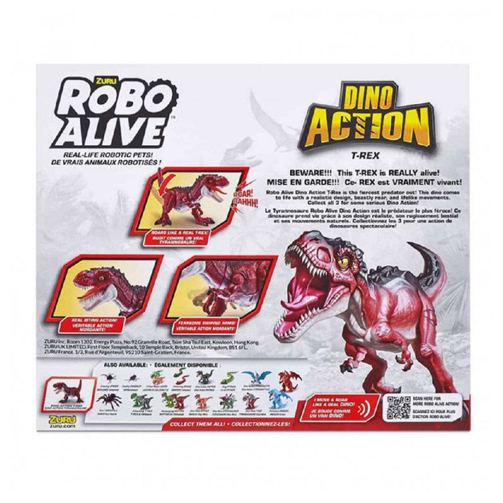 ZuruZuru Robo Alive Dino Action Ρομποτικός T-Rexpapell.gr