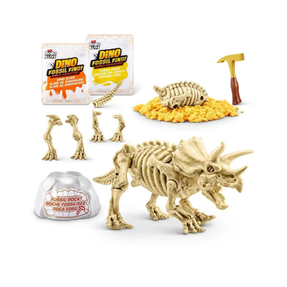 Zuru Αυγό Dino Fossil Robo Alive σε 4 Σχέδια - 1 Τμχ
