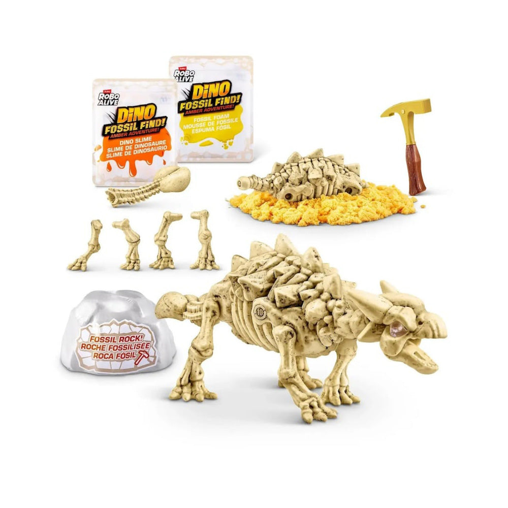 Zuru Αυγό Dino Fossil Robo Alive σε 4 Σχέδια - 1 Τμχ