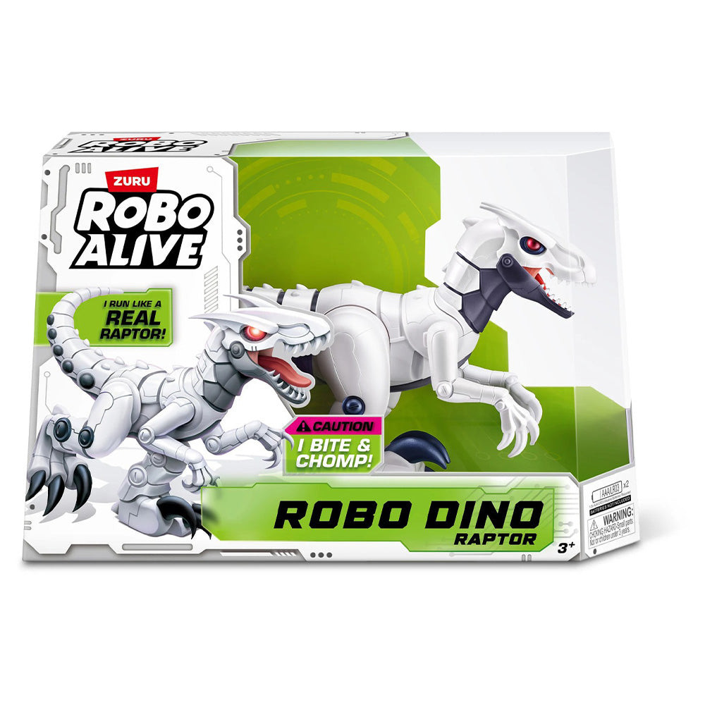 Zuru Robo Alive Dino Raptor Λευκός