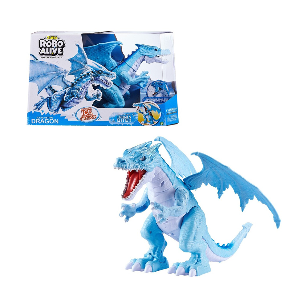 Zuru Robo Alive Ρομποτικός Δράκος Μπλε