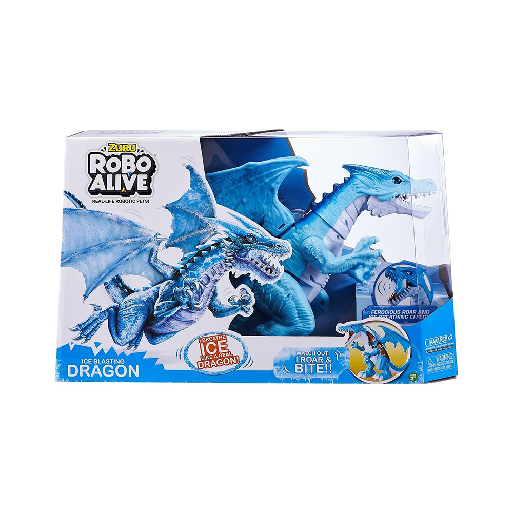 Zuru Robo Alive Ρομποτικός Δράκος Μπλε